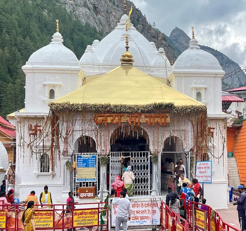 Gangotri Temple Ganga River Uttarakhand